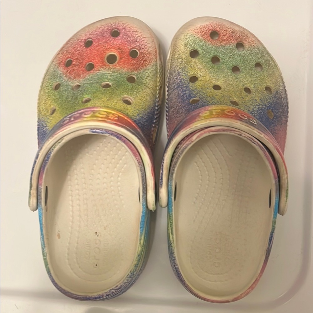 Colorful Kids Clogs size 10C
